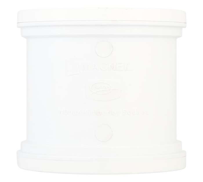 MacNeil PVC S/V Kimberley Socket Connector - White (110mm)