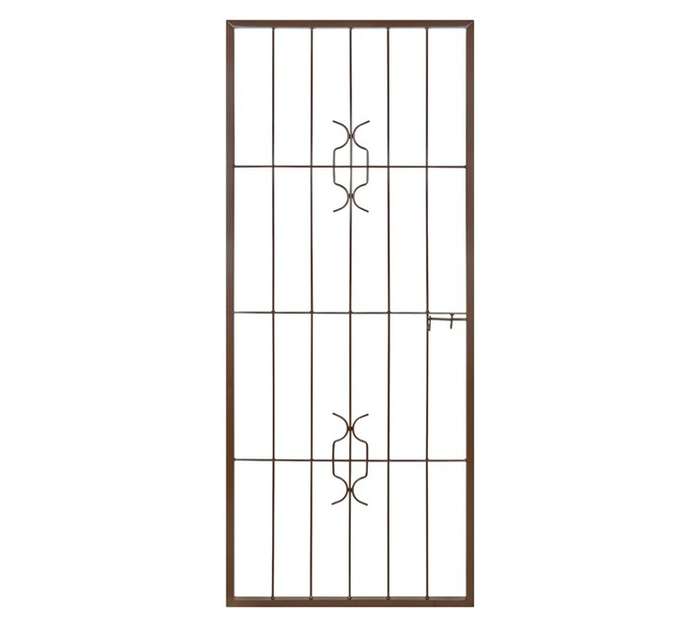 Xpanda Homestyle Shootbolt Security Gate - Bronze (77 x 1950mm)