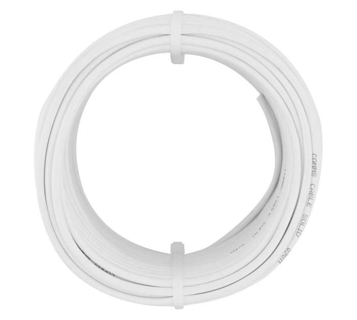 SRU 6 Core Alarm Communication Cable - White (25m)