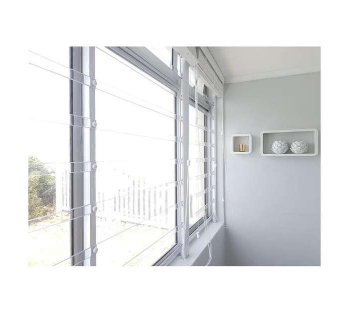 ViewProtect 12 x Burglar Bars - Transparent (1000 x 110 x 38mm)