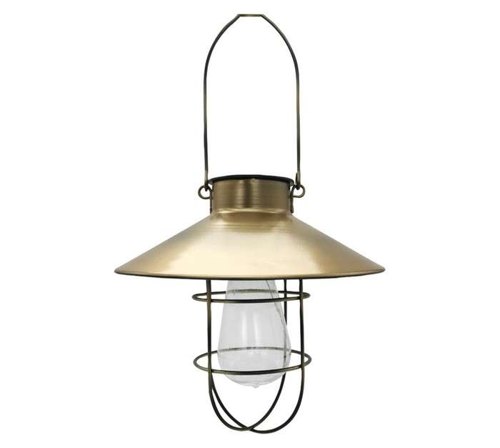 Eurolux Large Solar Cage Lantern - Copper