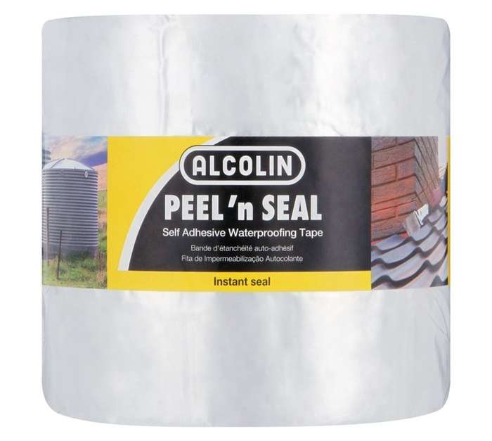 Alcolin Peel N Seal Tape - Black (2500 x 100 x 80mm)