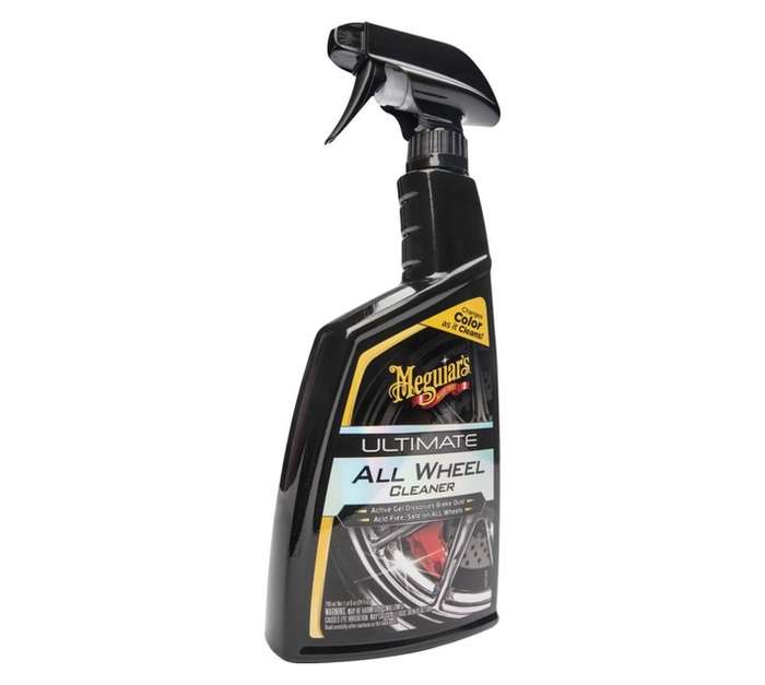 Meguiars G180124 Ultimate All Wheel Cleaner - Black (115 x 55 x 292mm)