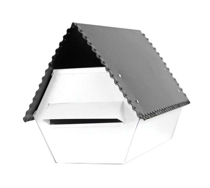 LandG Letter Galvanised Electro Box - Black