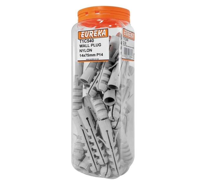 Eureka 14 x 70mm Wall Plug (Q30) P14 Nylon