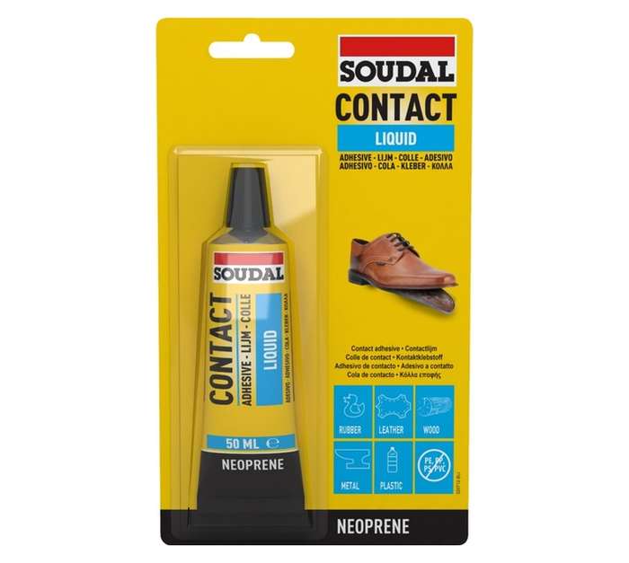 Soudal 104808 Liquid Contact Adhesive (50ml)