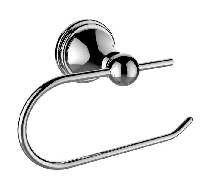 Muse Chrome Toilet Paper Holder - Silver