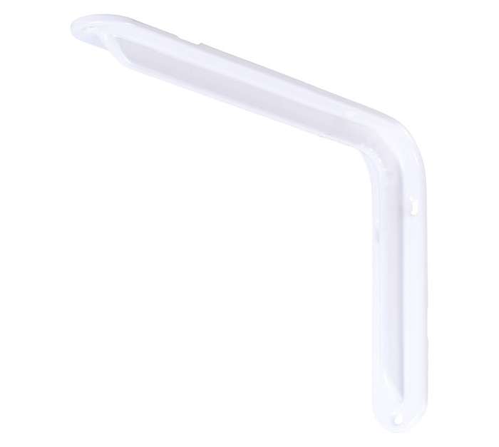 Vormann Pressed Steel Bracket - White (245mm x 165mm)