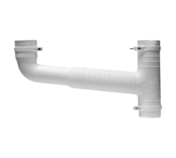 Marley Trap Sink Double Combo - White (38 x 40 x 600mm)