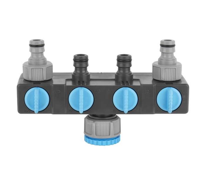 Cellfast CF52-240N Quarternary Distributor Ideal - Black/Blue
