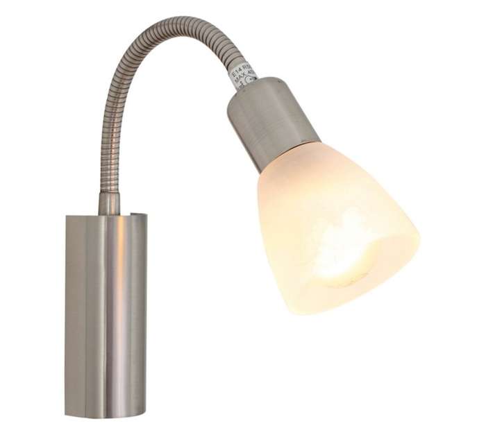 Eurolux Nicola Wall Lamp - Satin Chrome