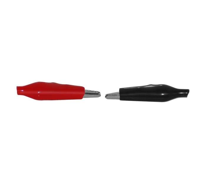 Comptronics Medium Crocodile Clip R/B X2