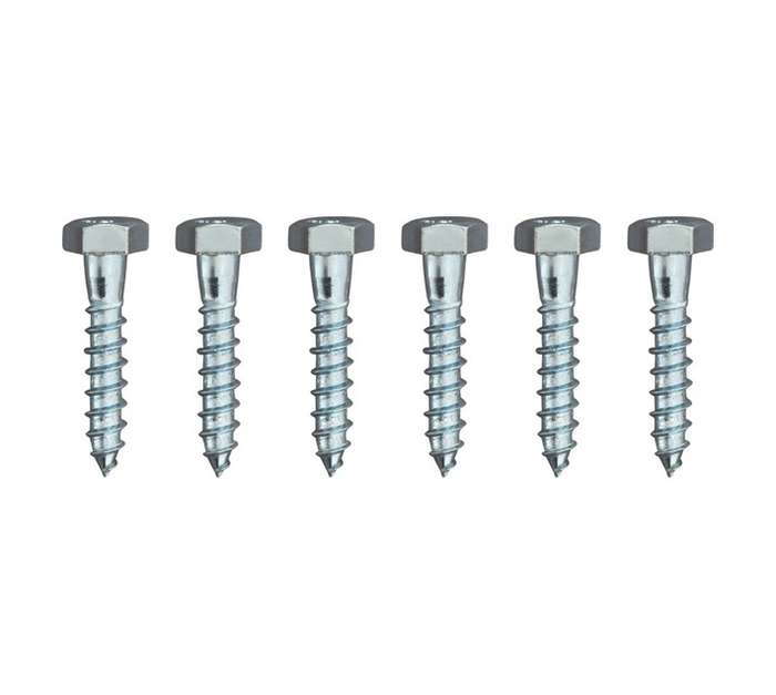Eureka 1CE30U 10 x 50mm Coach Screw Galvanised (6 Pack)