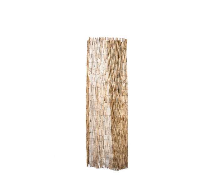 First Dutch Peel and Polished Reed Fence (2000 x 3000mm)