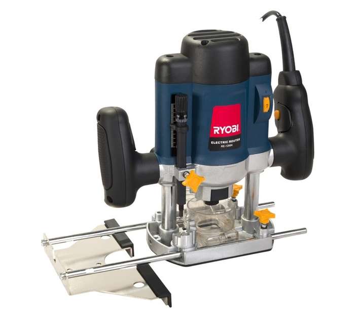 Ryobi Router in Carry Case 1200W RE-1200K