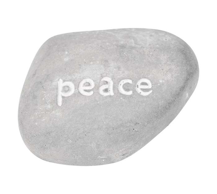 Imbiza Peace Message Stone