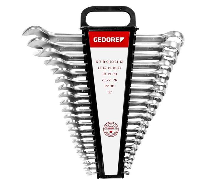 Gedore Red 21 Piece Spanner Set (380 x 380 x 70mm)