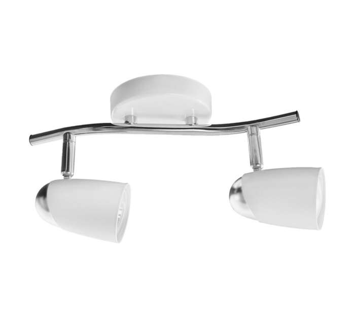 Brightstar S060/2 Spotlight - White Chrome