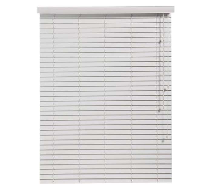 DH 50mm Fauxwood Venetian Blind - Grey (1800 x 1600mm)