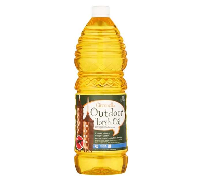 Republic Umbrella Citronella Torch Oil - Yellow (750ml)