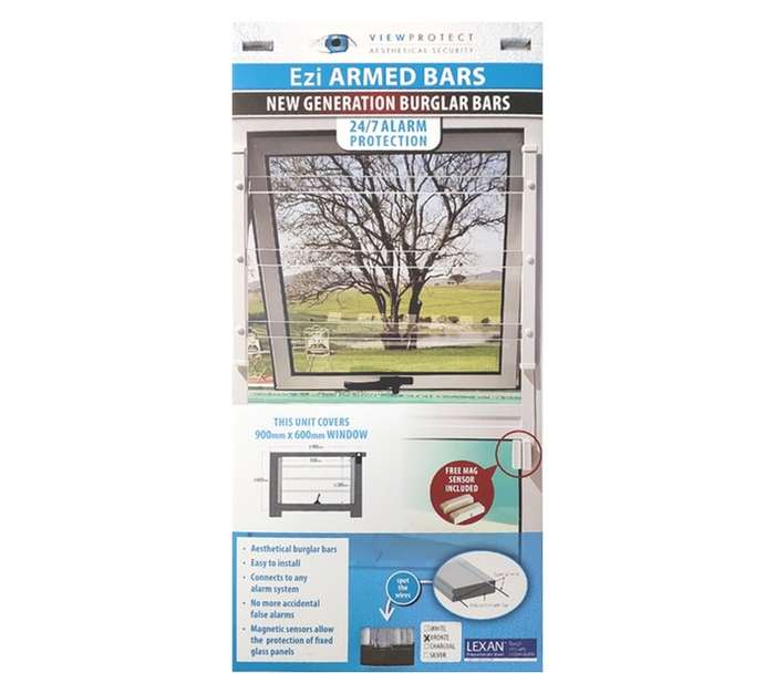 ViewProtect Ezi Armed Bars - Bronze (900 x 600mm)