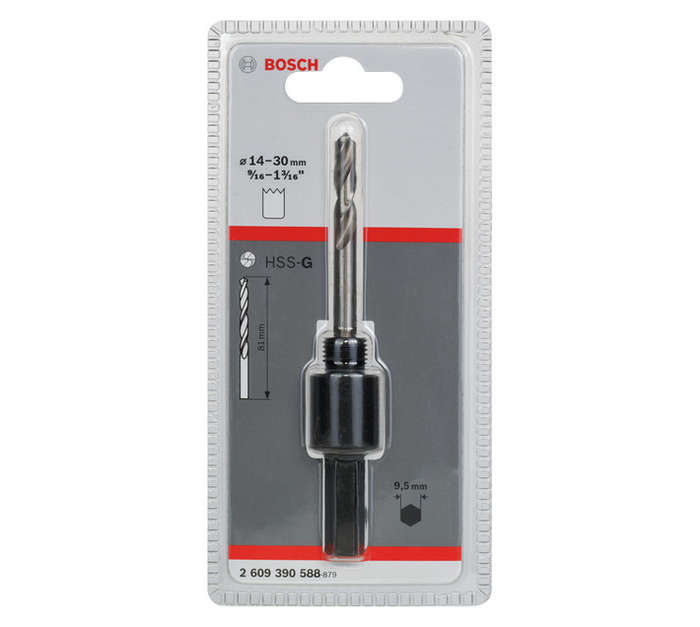 Bosch Hex Adaptor for Holesaw 3/8 14 30m