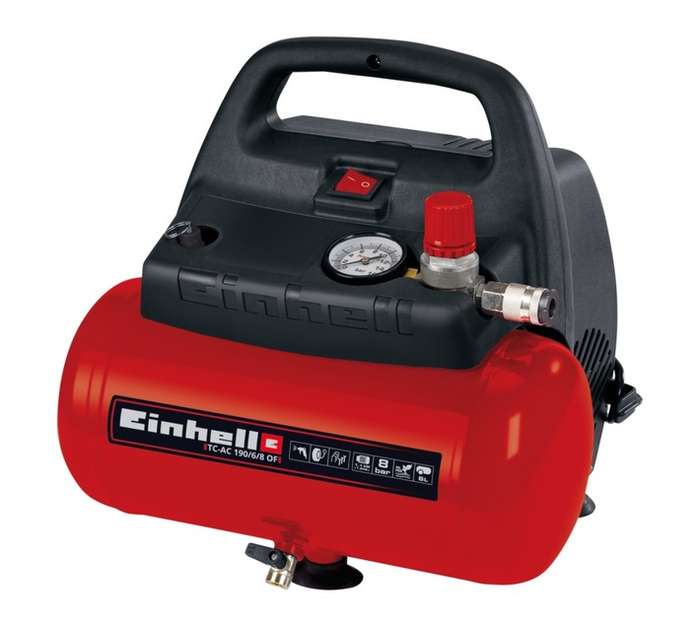 Einhell Electric Air Compressor TC-AC 190/6/8 OF (1100W)