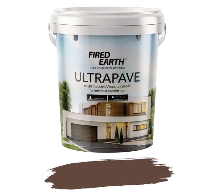 Fired Earth Ultra Pave - Brown (20L)
