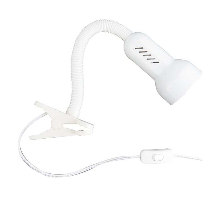 Eurolux Turbo Clip Flex Lamp - White