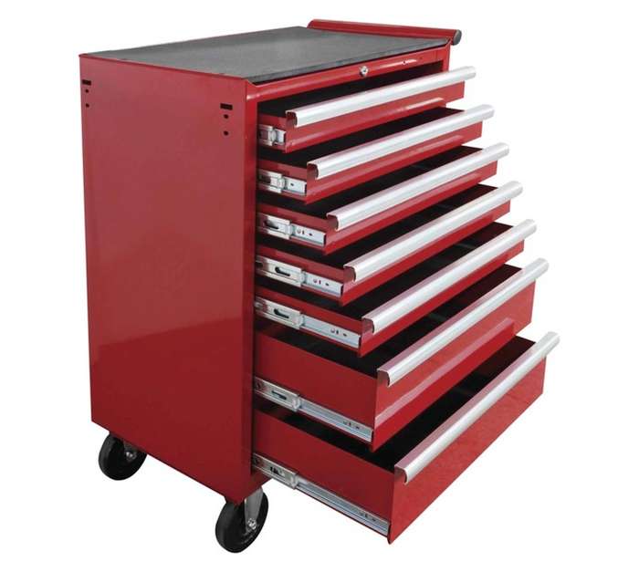 Mastercraft 7-Drawer Mobile Trolley