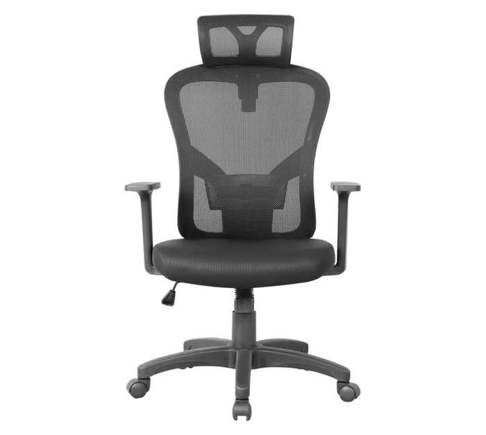 Harrison High Back Mesh Office Chair - Black (580 x 660 x 1210mm)
