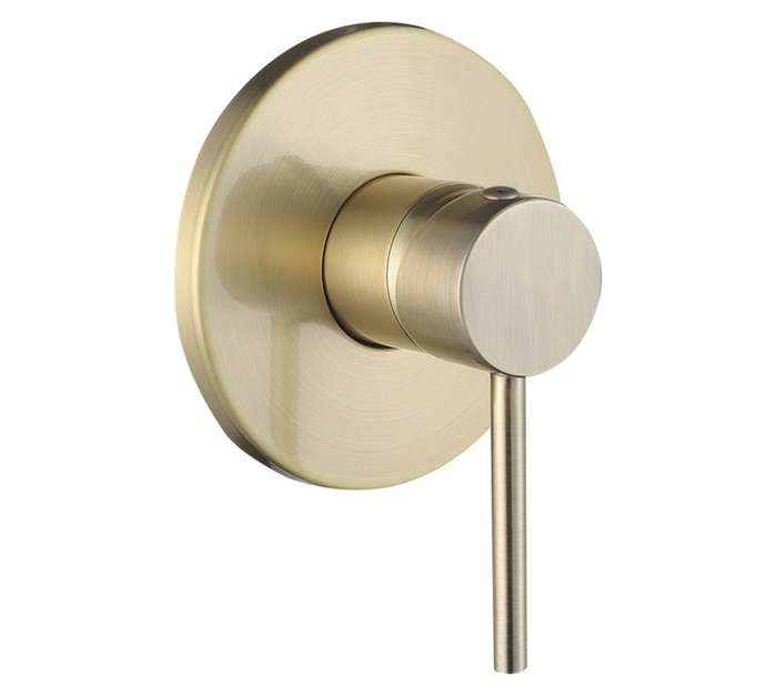 MacNeil 211318 Bijiou Undertile Bath/Shower Mixer - Gold