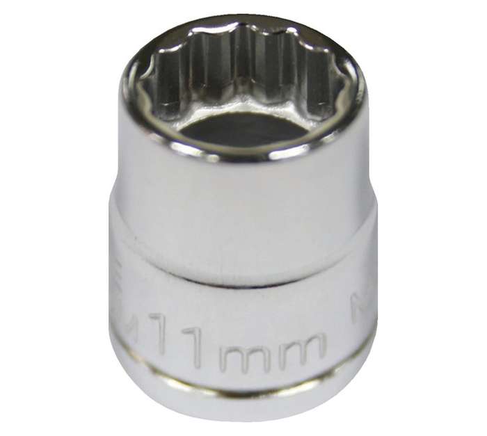 Mastercraft Shallow Socket 3/8" Dr (11mm)