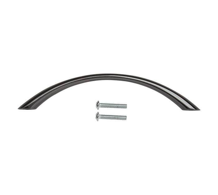 Home and Kitchen Whalebone Handle - Black Nickel (128mm)