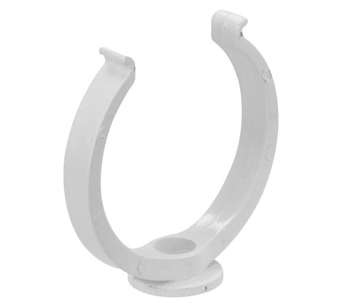 Southern Profiles PVC Pipe Clip (80mm) - White