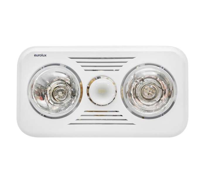 Eurolux 3-in-1 Bathroom Light with 2 Lights (40W)