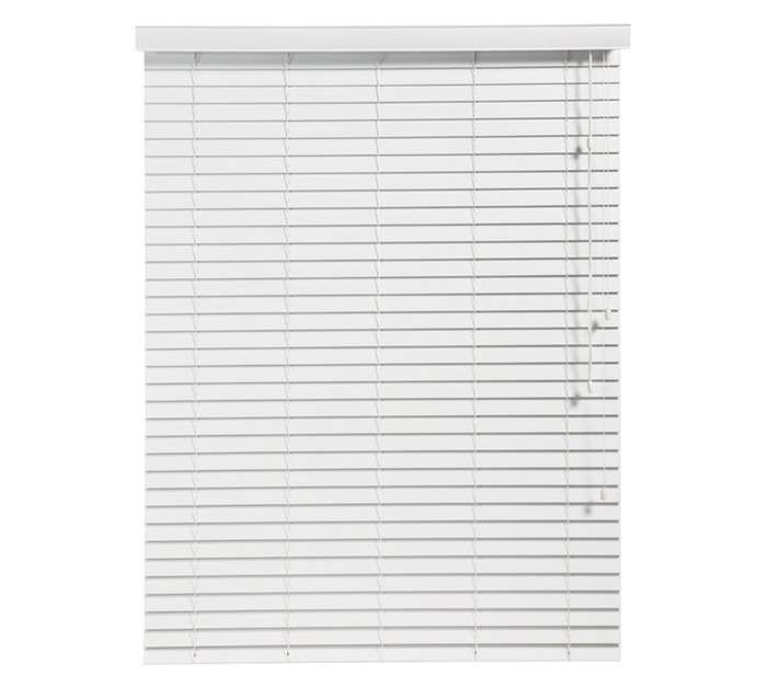 Design House BW881616 Venetian Fauxwood Blind - White (1600 x 1600mm)