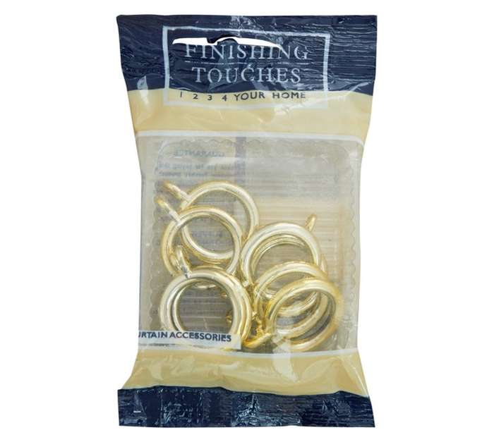 Rings - Brass (16mm) 10 Pack