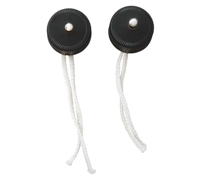Livelekker Oil Lamp Wick and Cap - Black (170 x 120 x 30mm)