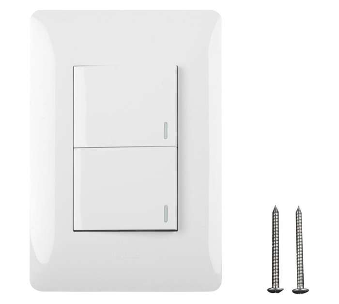 Ysalis 2 Lever Switch - White