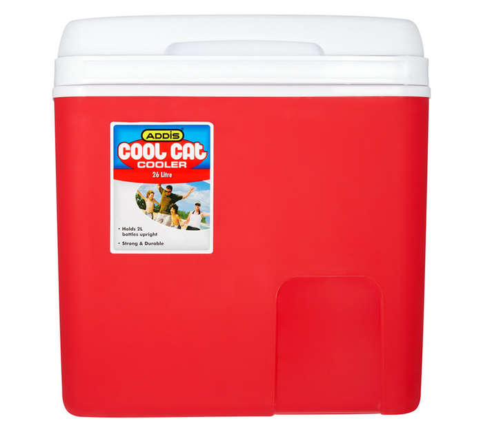 Addis 26L Coolcat CoolerBox - Red