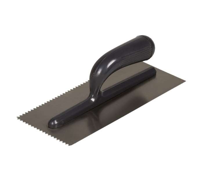 Trubuild Steel Blade Notched Trowel PVC Handle