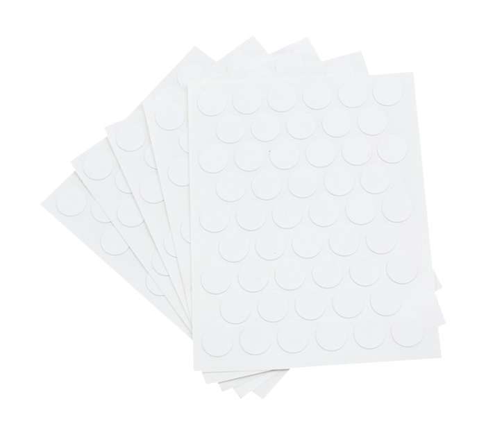 FIT 36 x Stick On Cover Caps - Iceberg White (14mm)