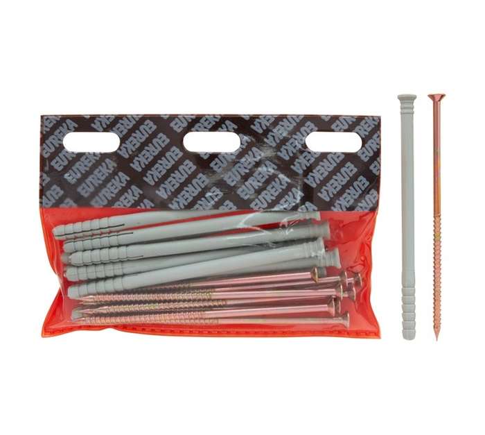 Eureka 6V90 8 x 135mm Nail In Nylon Countersunk (10 Pack)