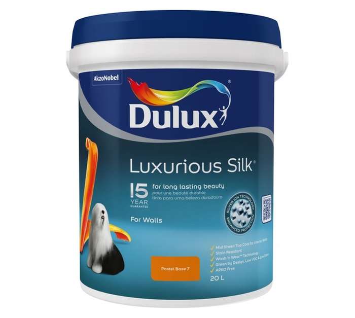 Dulux Luxurious Silk Pastel Base 7 (20L)