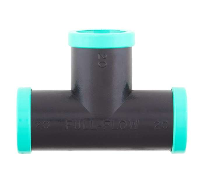 Full Flow Tee (20mm)