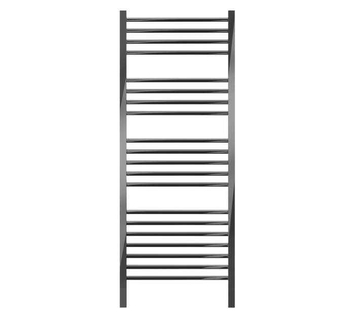 Jeeves ZSD0620GL Quadro D Heated Towel Rail - Black (118 x 620 x 1340mm)