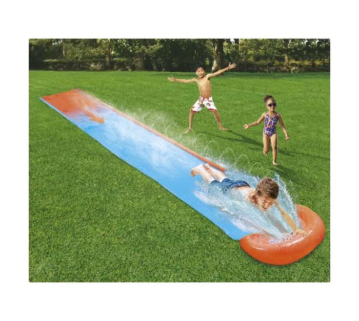Bestway H2O Go Single Wate Slide - Orange/Blue (4880mm)