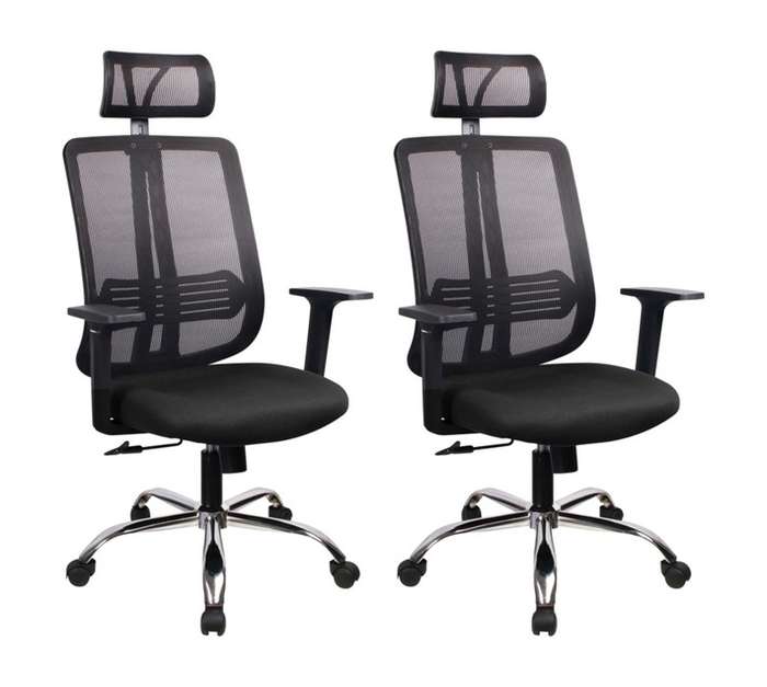 2 x Swift High Back Chairs