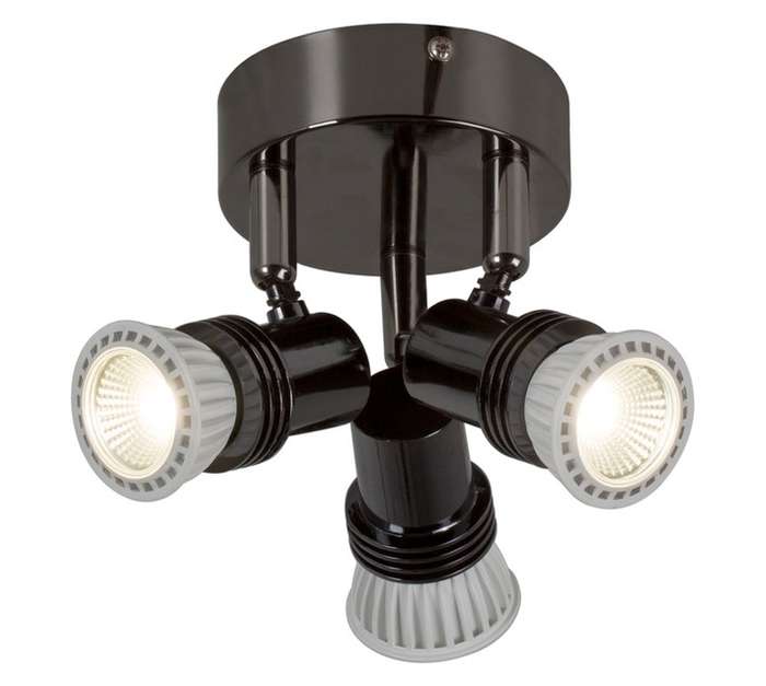 Eurolux 3 Light Sahara Spotlight - Gun Metal (50W)